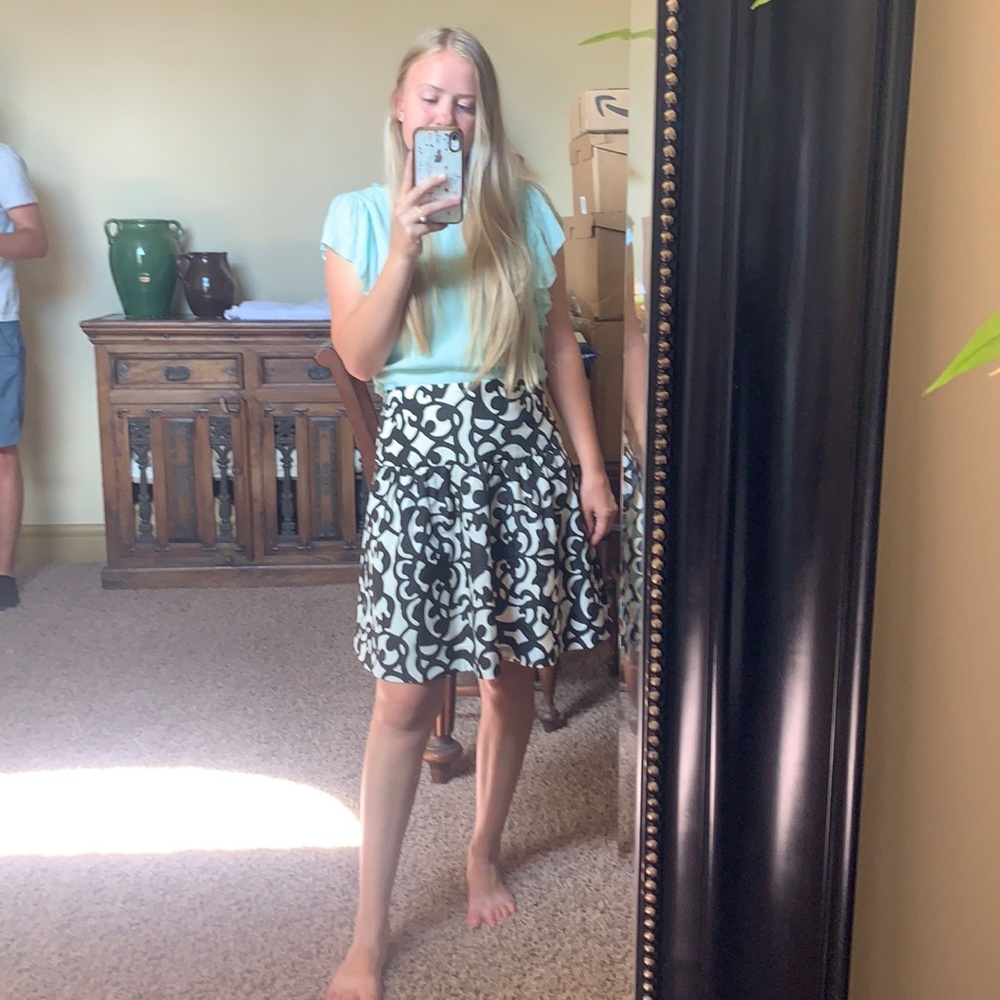Black & White Skirt